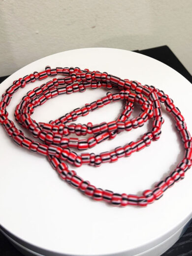 Elastic Waist Bead - Mixed Colour (Red, White, Blue)